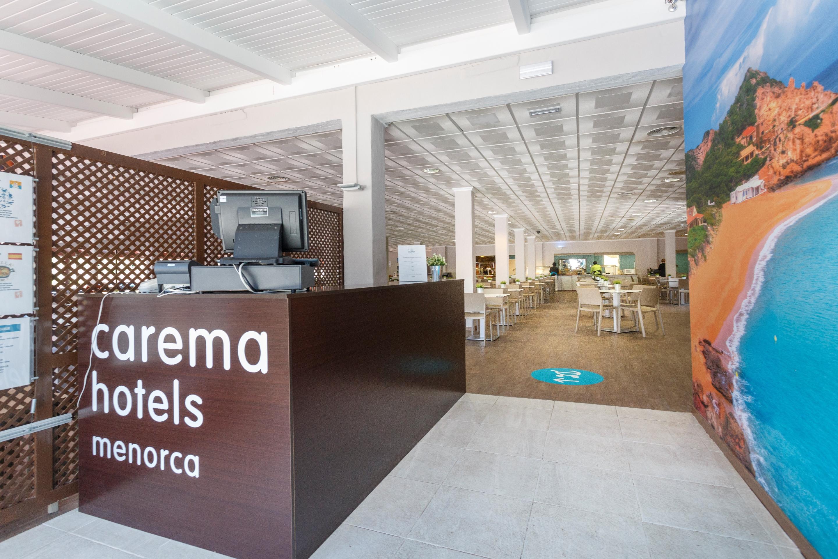Fergus Club Carema Splash Playas De Fornells 레스토랑 사진
