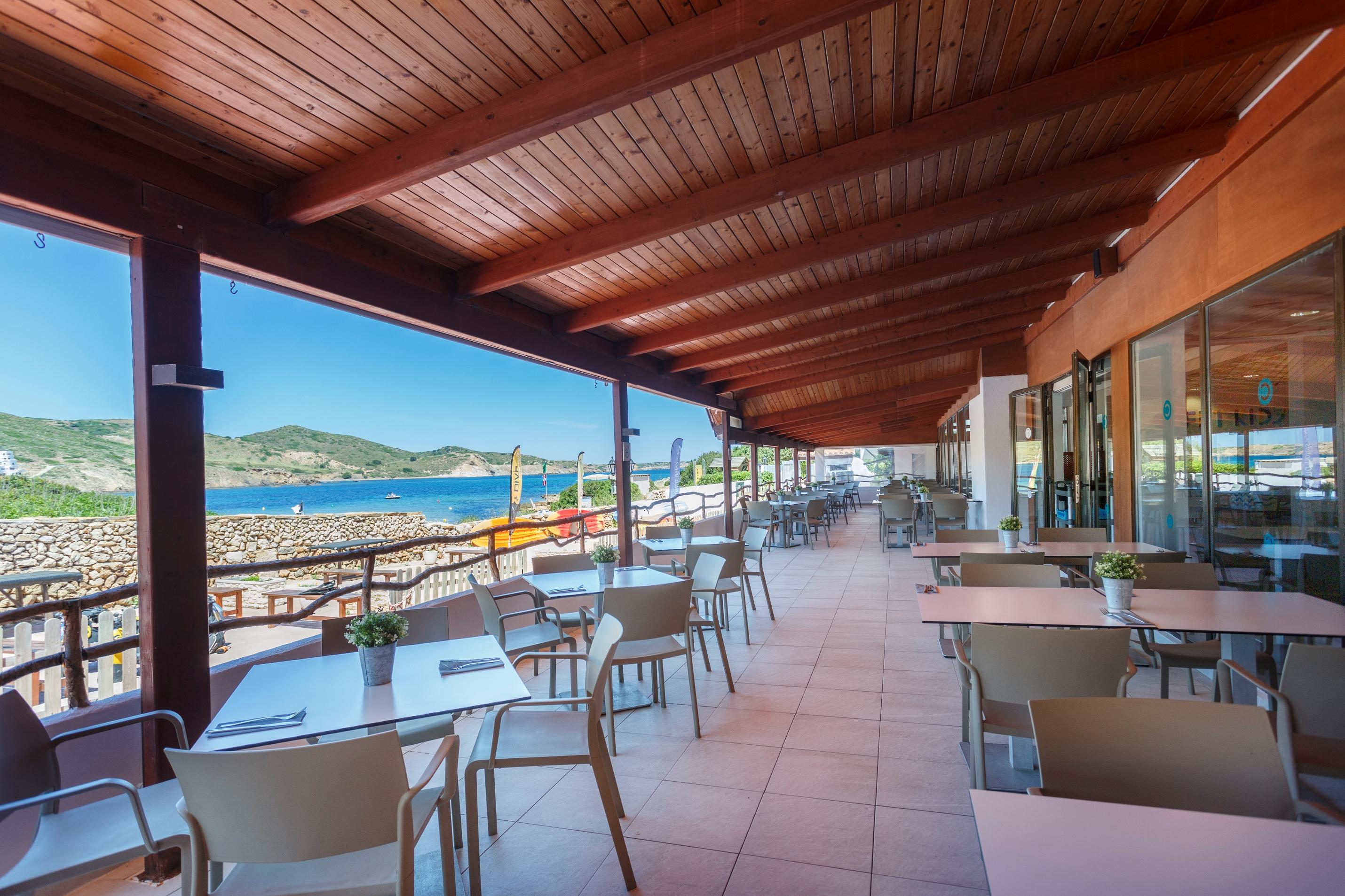 Fergus Club Carema Splash Playas De Fornells 레스토랑 사진